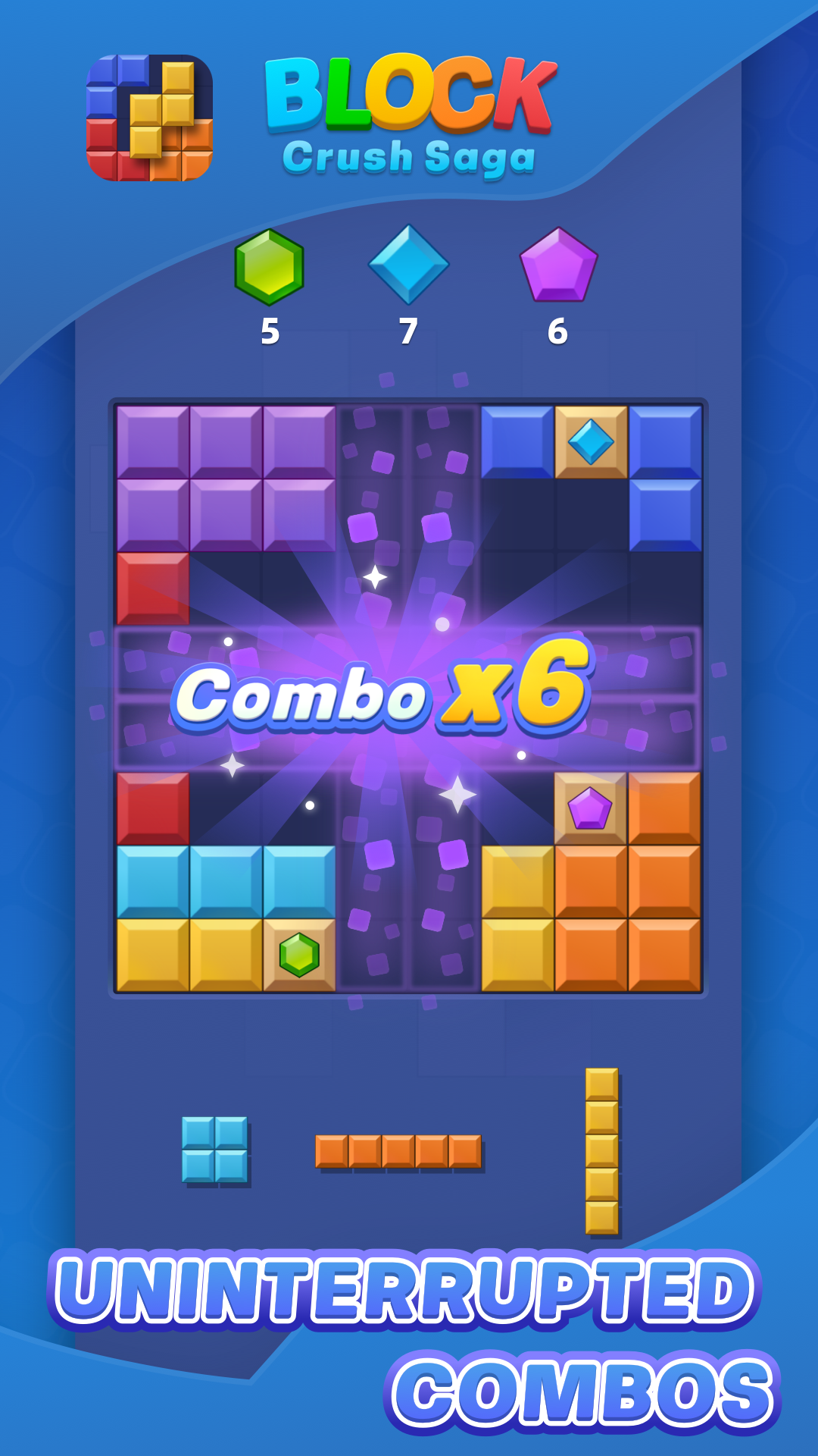 Block Crush Saga Screenshot 2